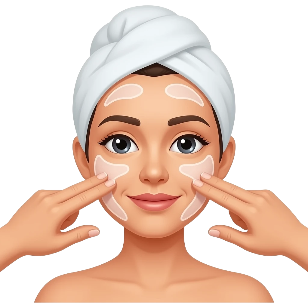spa facial emoji