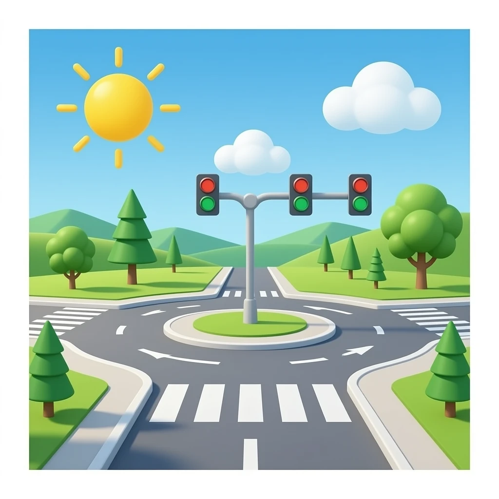 roundabout emoji