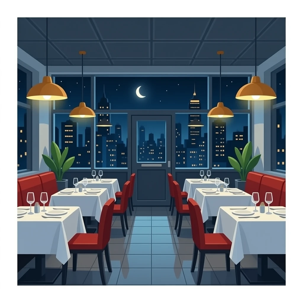 restaurant interior emoji