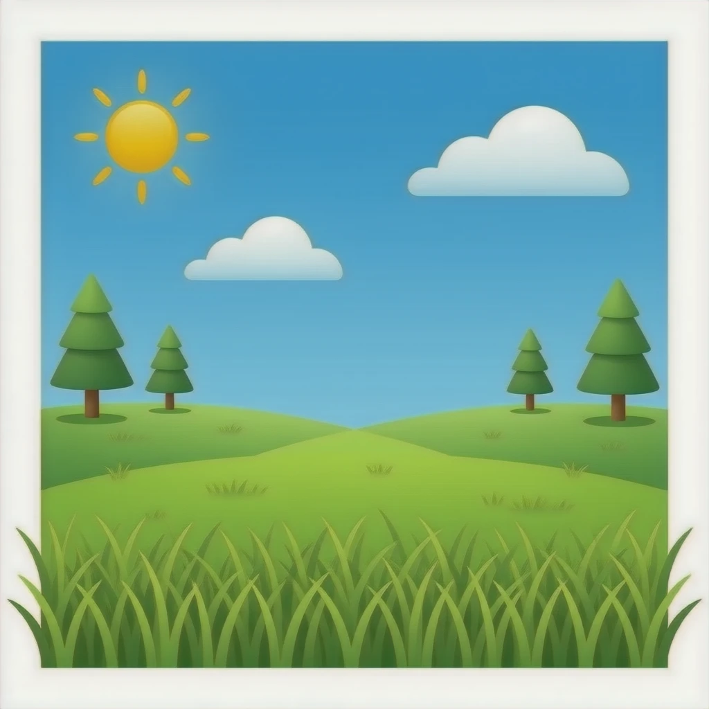 Grass emoji