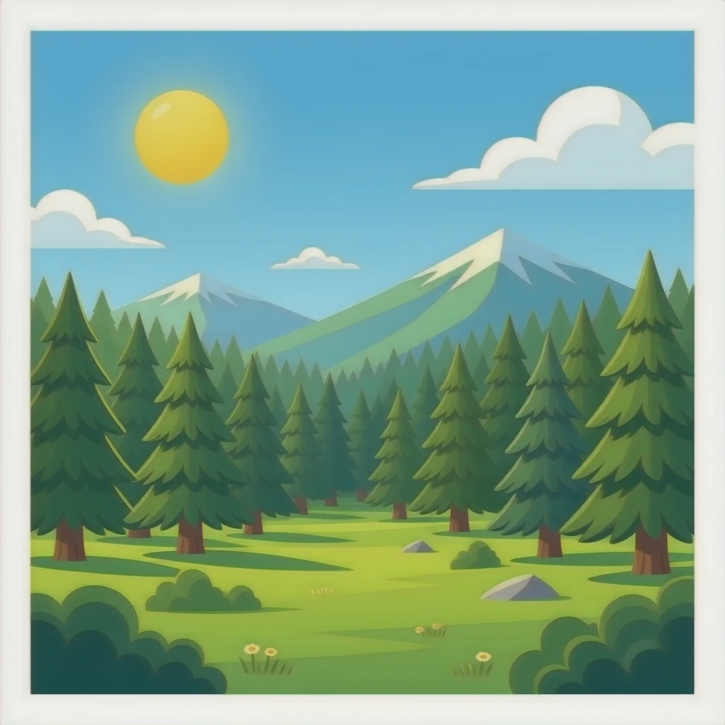 forest big emoji