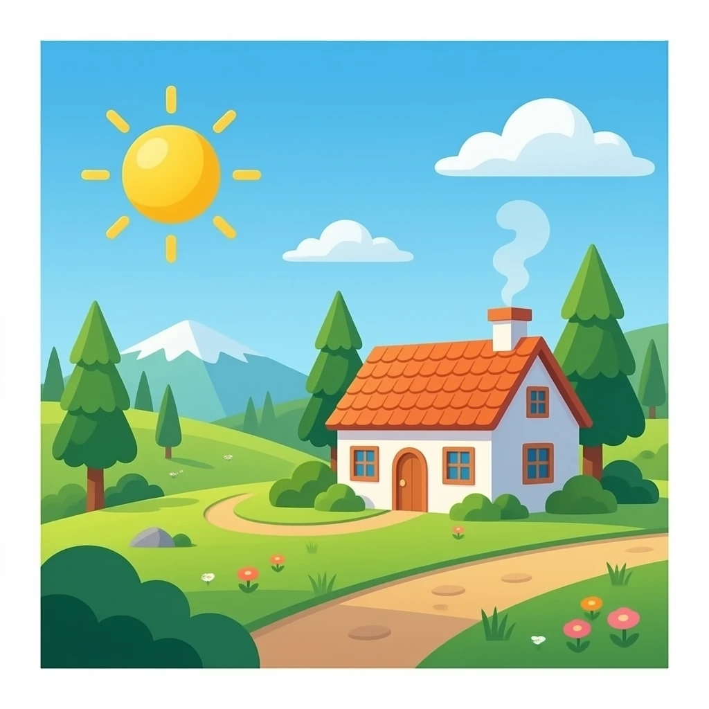 cottage emoji