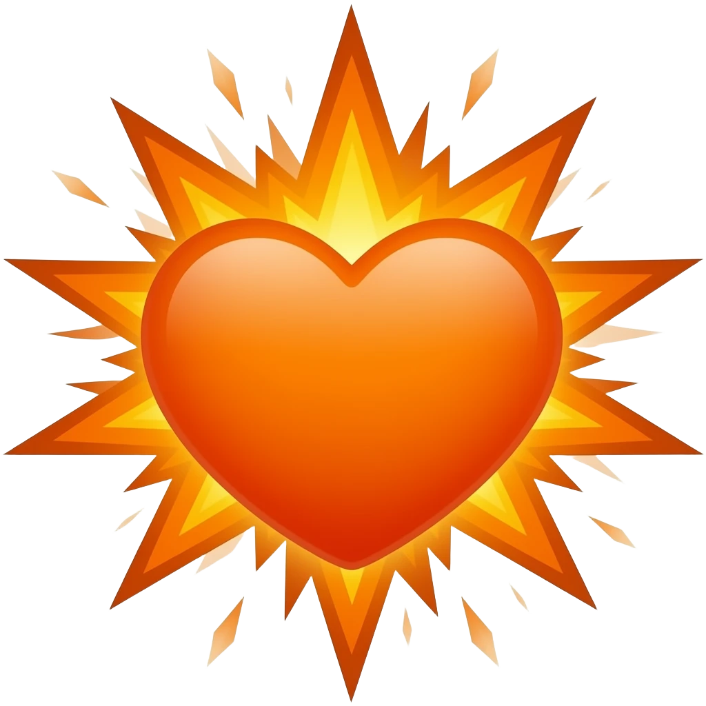 💥🧡 emoji