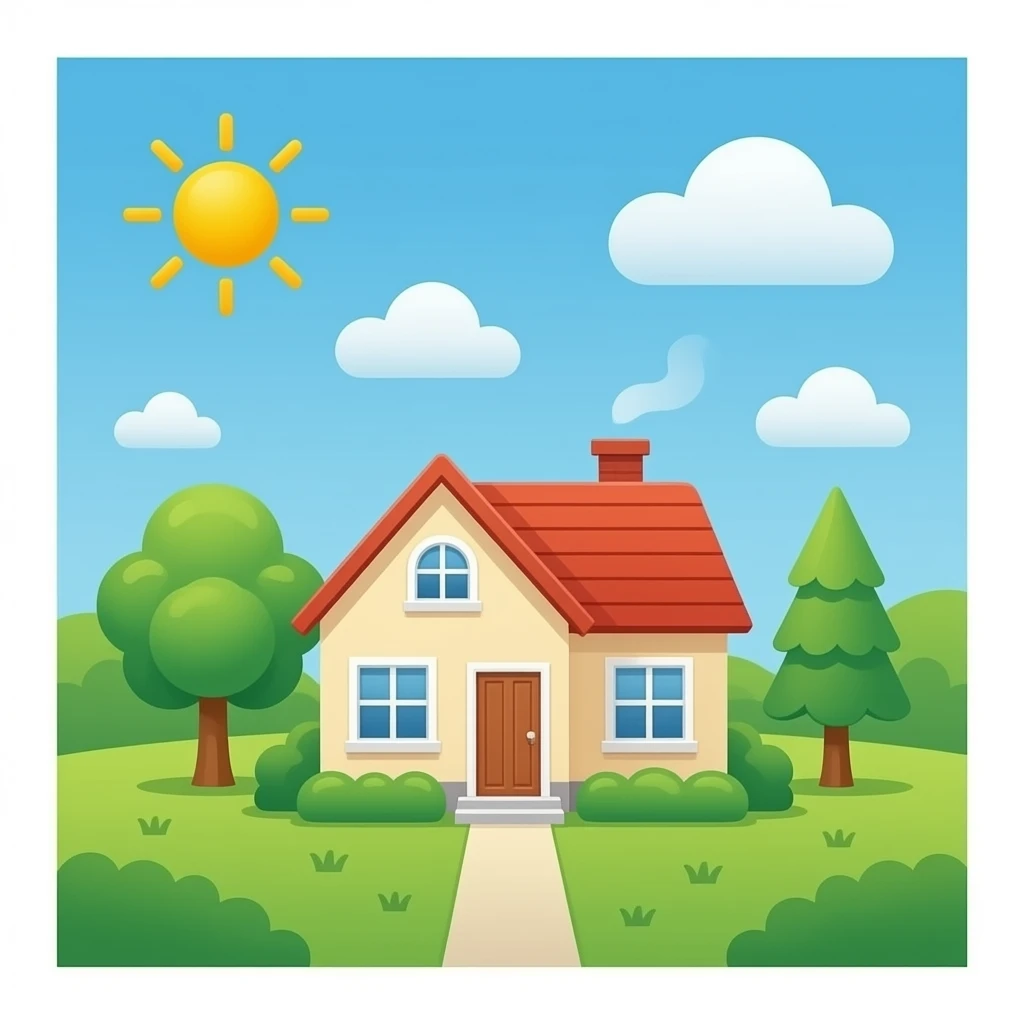make a HOUSE emoji