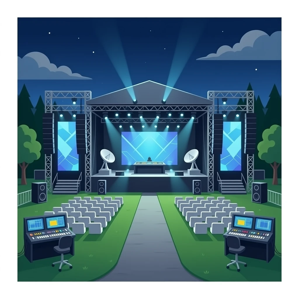 electronic speaker festival emoji