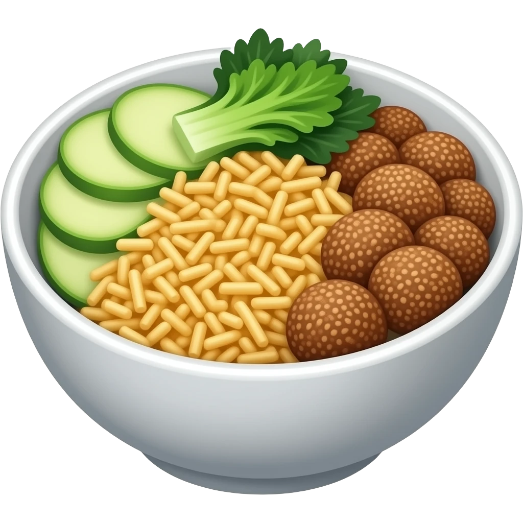 poke bowl emoji
