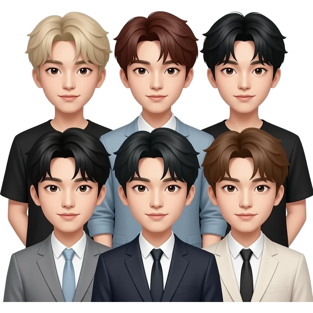 Groupe stray kids emoji