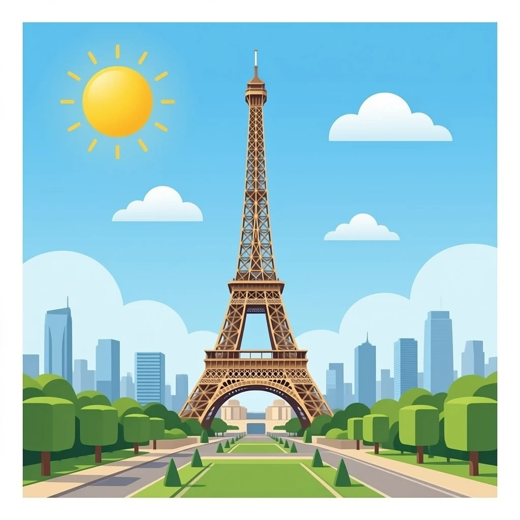 Tour eiffeil emoji