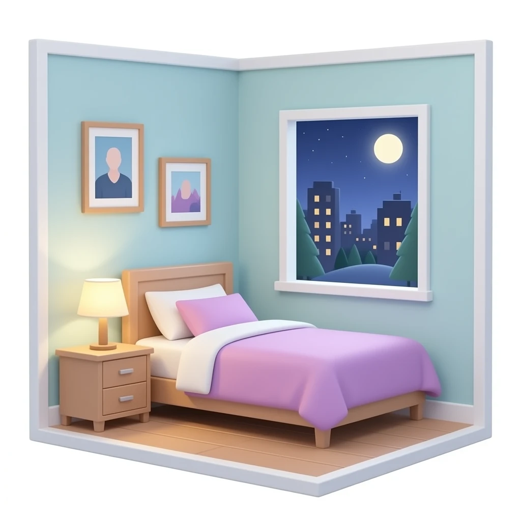 set bedroom emoji