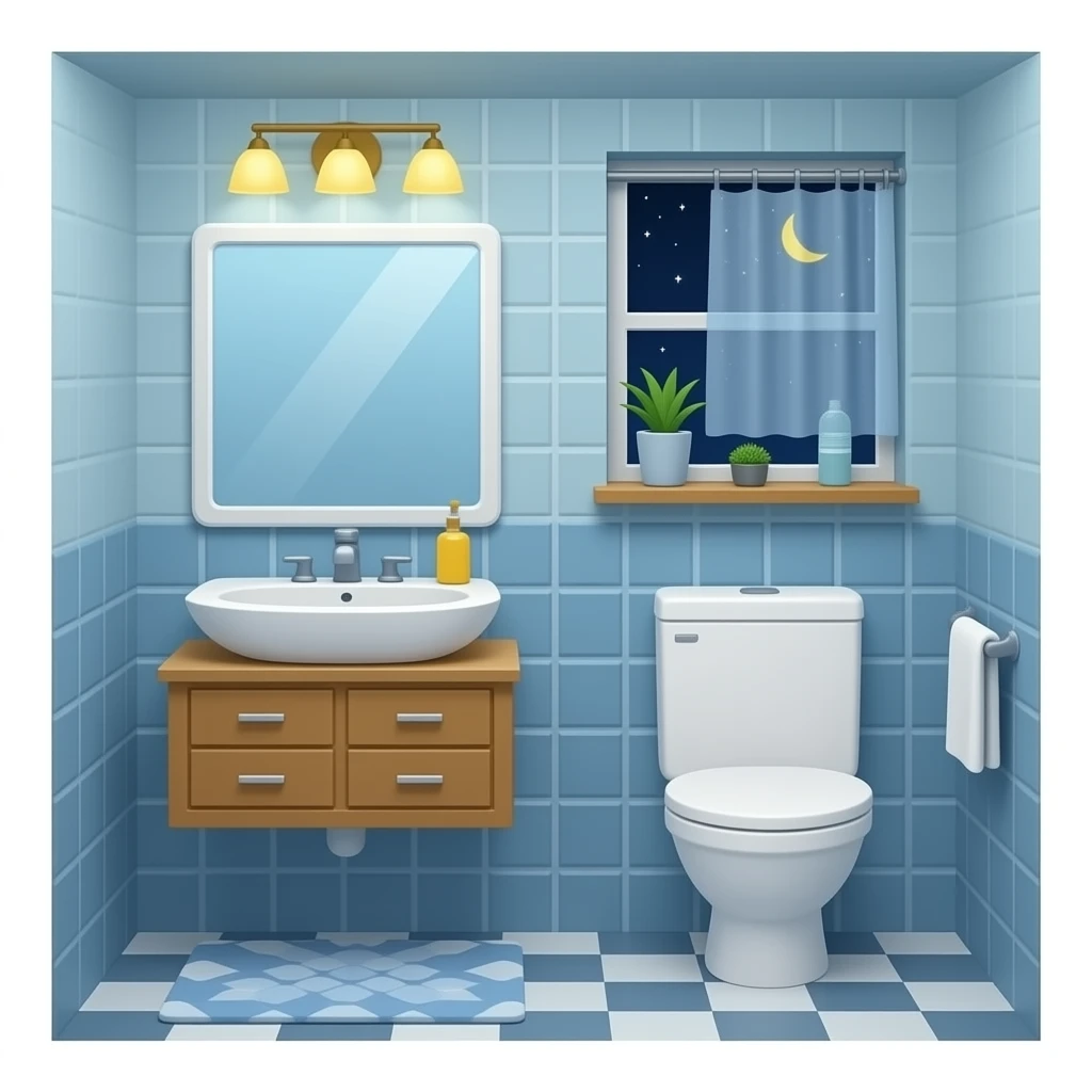Bathroom emoji