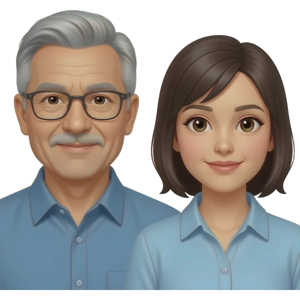 선배와 후배 emoji