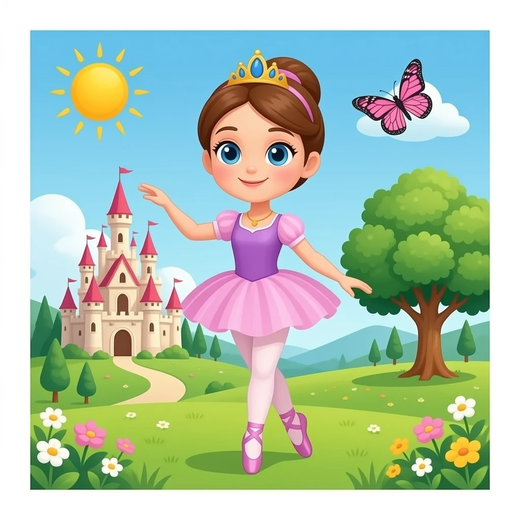 👸🏼🩰🏰🦋🌳 emoji