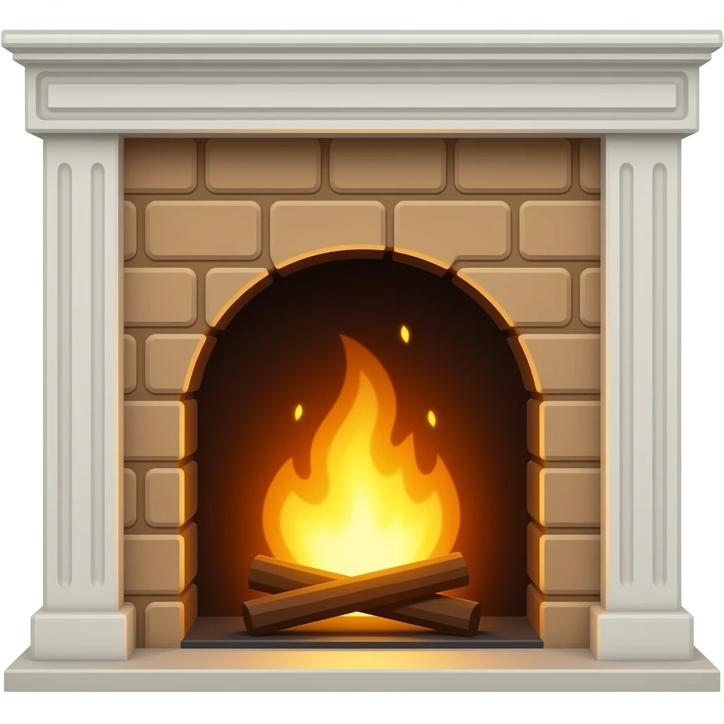 fireplace emoji