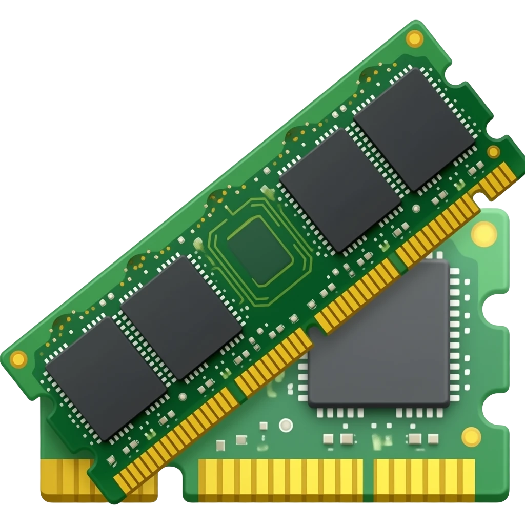 DDR5 ram memory without text emoji