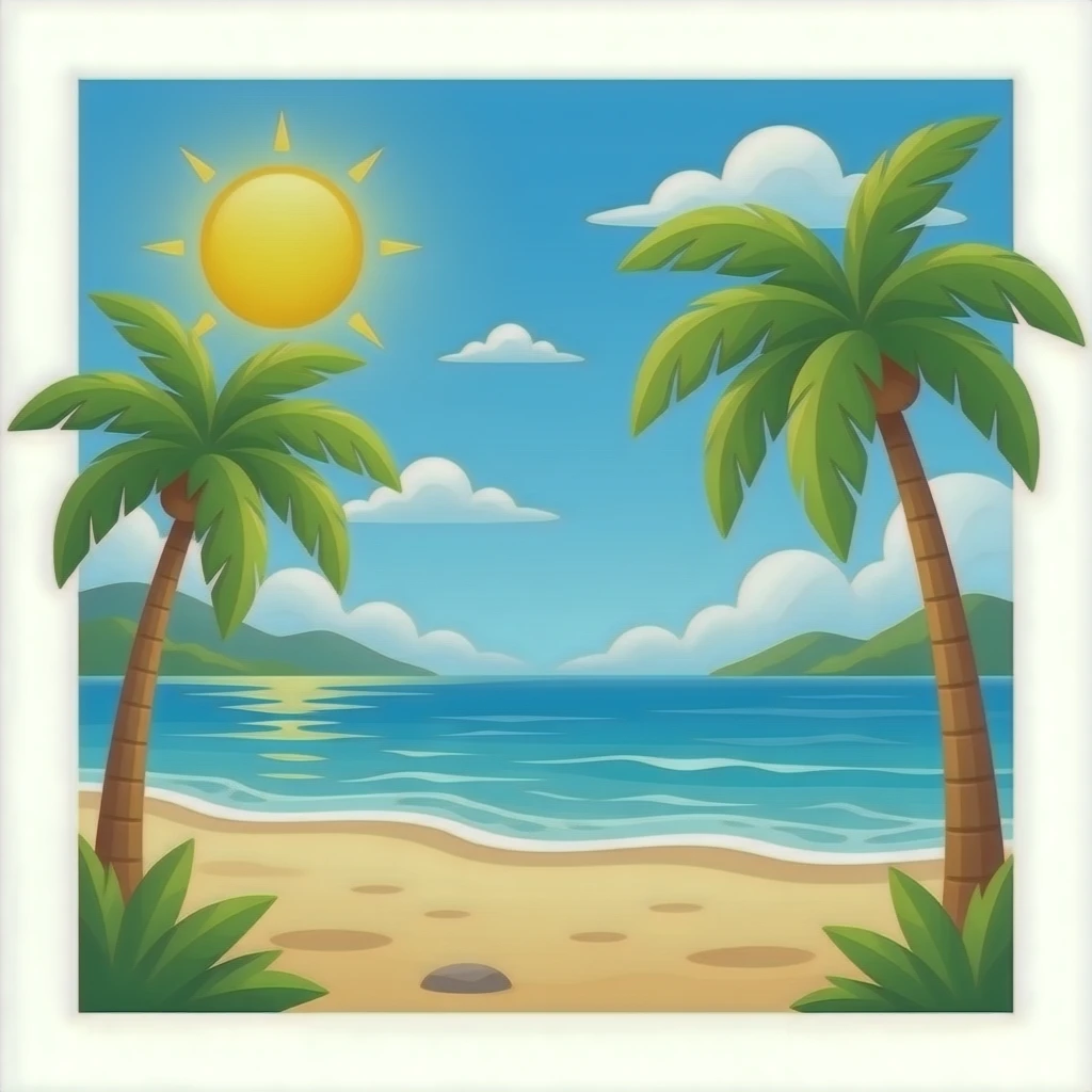 Playa emoji