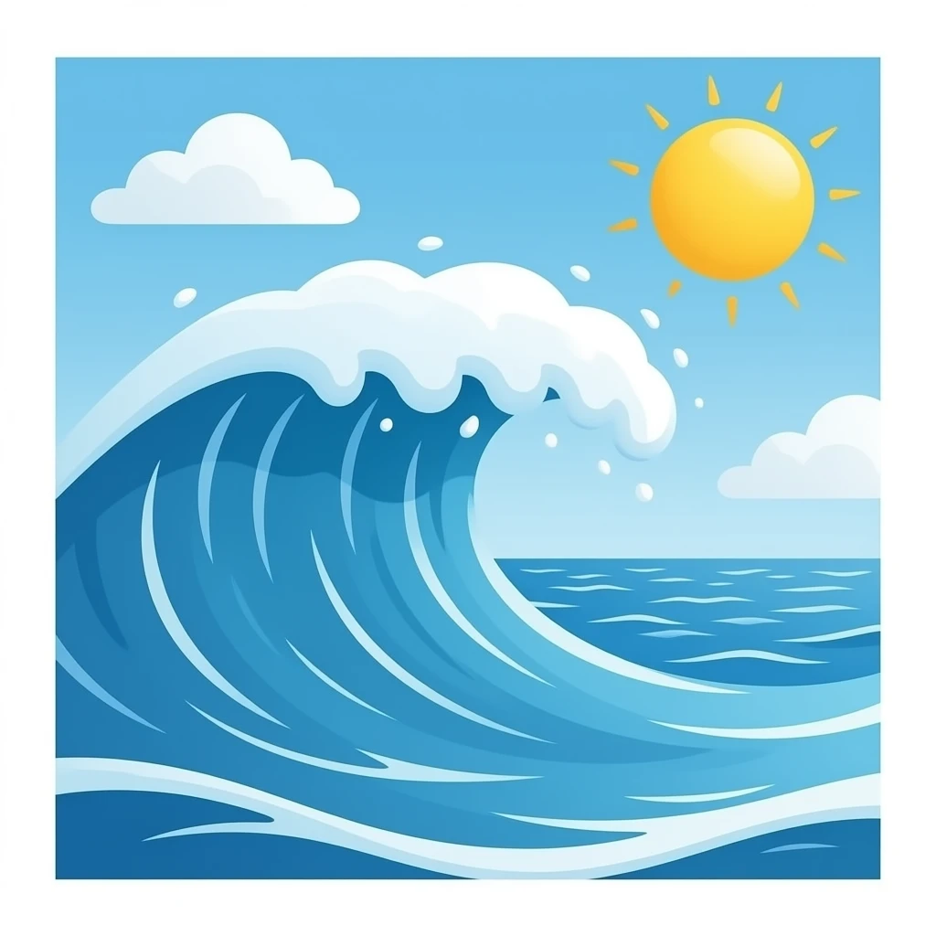 Dalga emoji