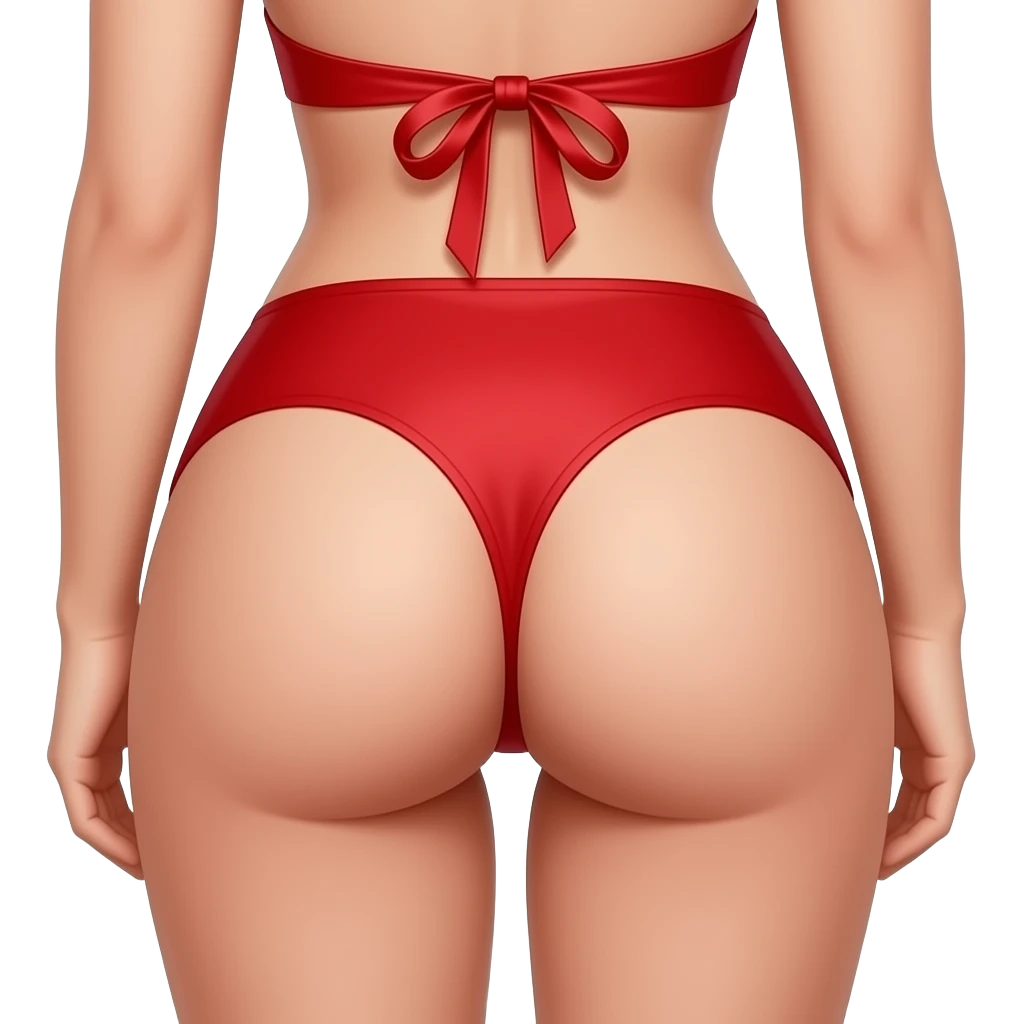 red ass emoji