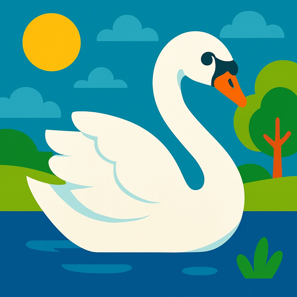 Swan emoji