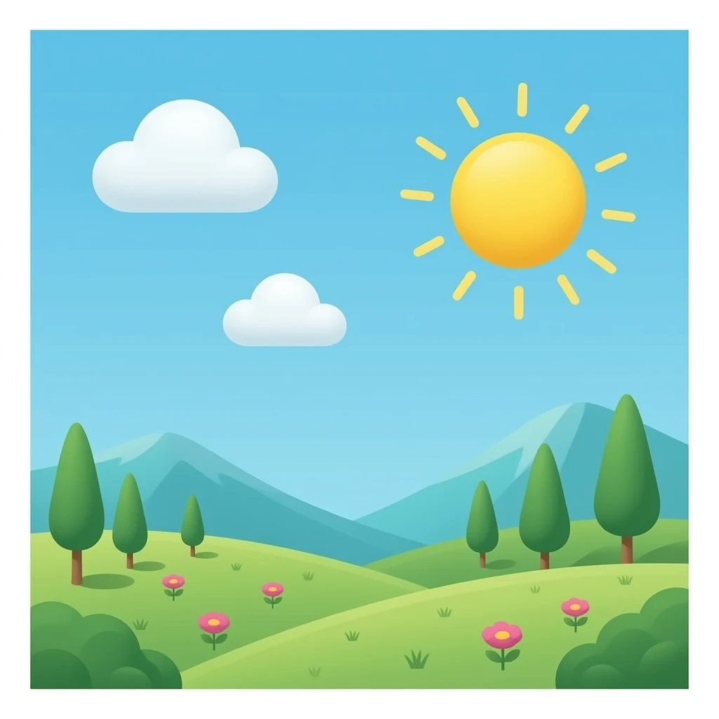 Cute Turquoise Cloud!! emoji