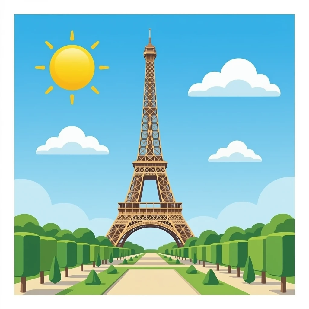 Tout eifel emoji