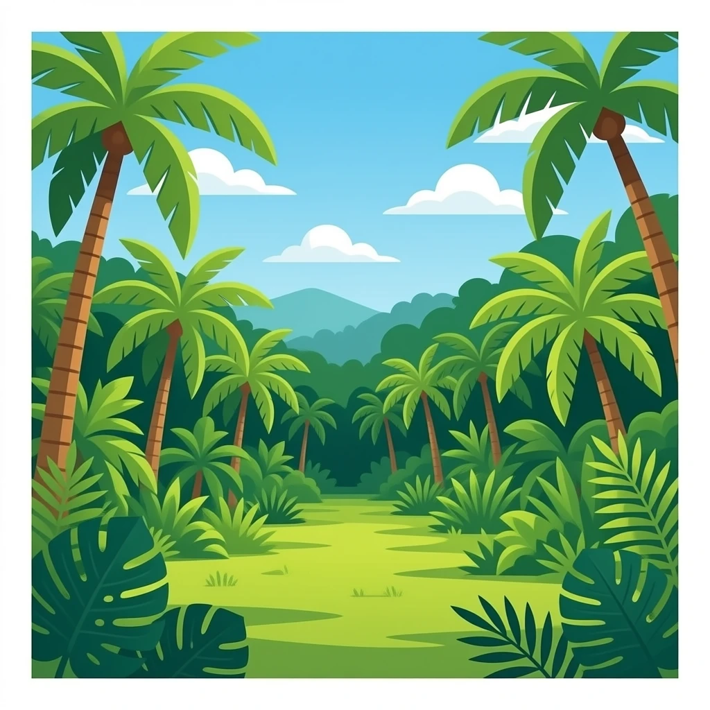 jungle emoji