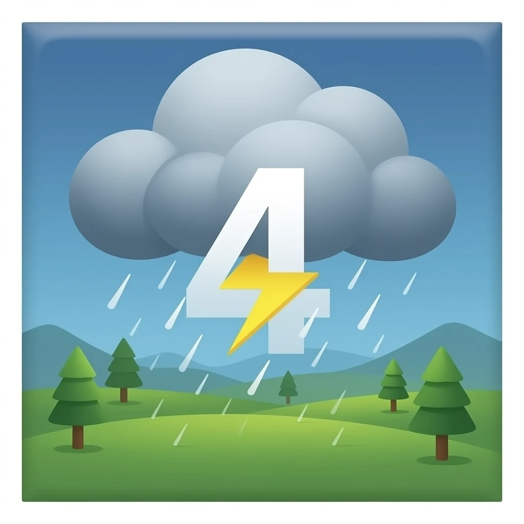 tempesta livello 4 emoji