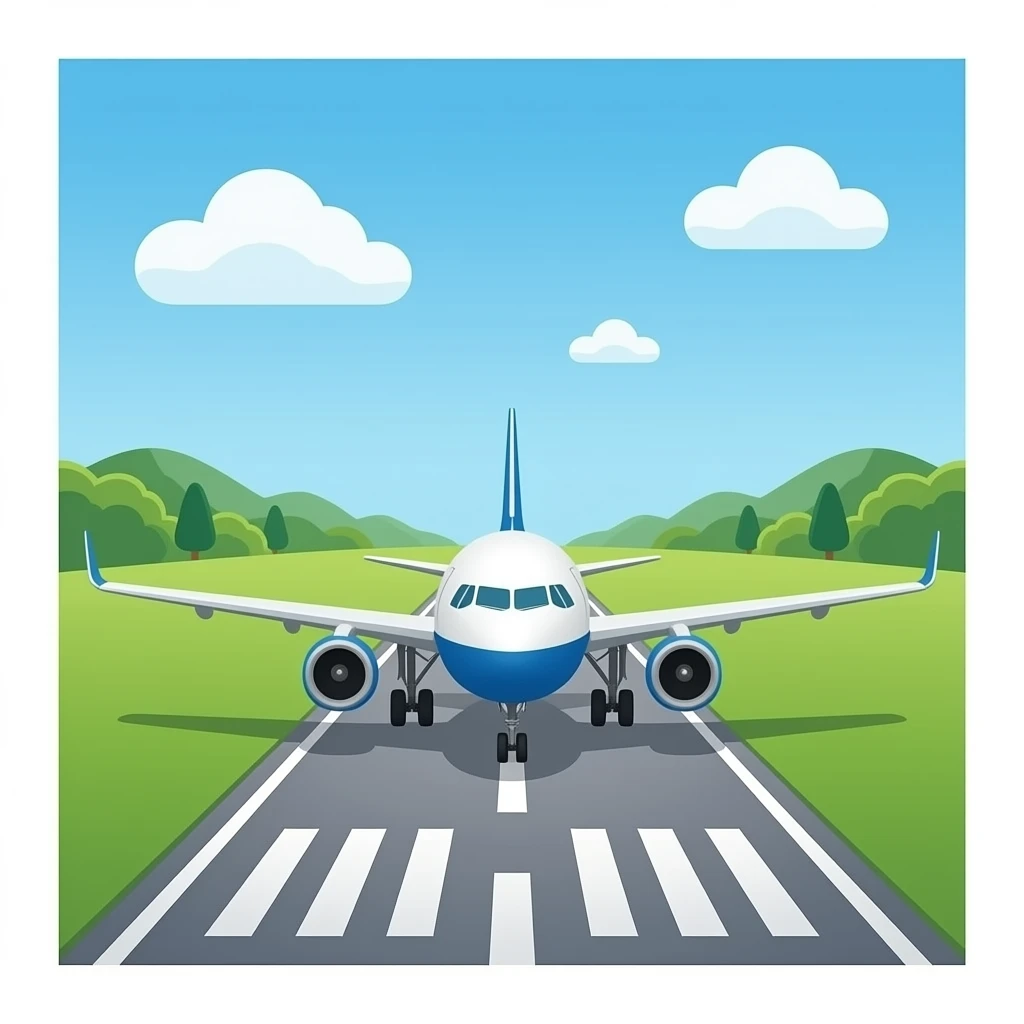 landing emoji