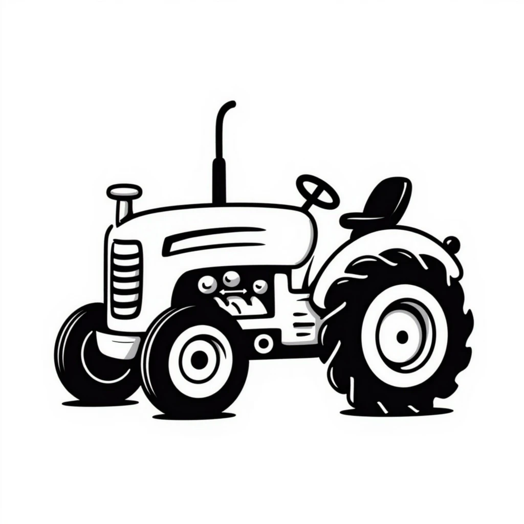 Tractor emoji