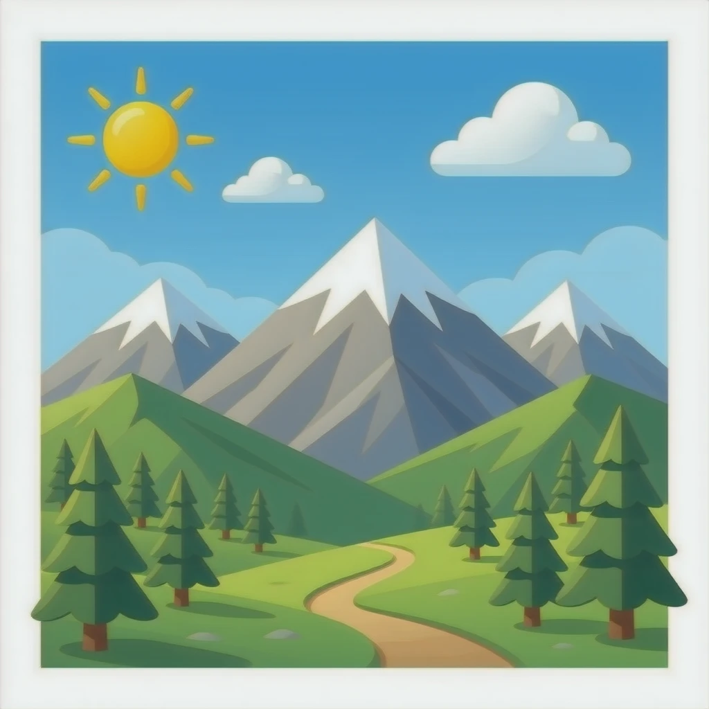 rocky mountains emoji