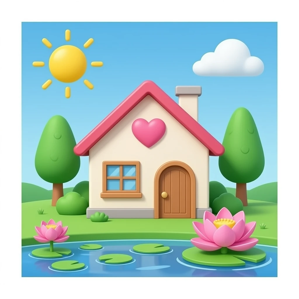 🏠🩷🪷 emoji