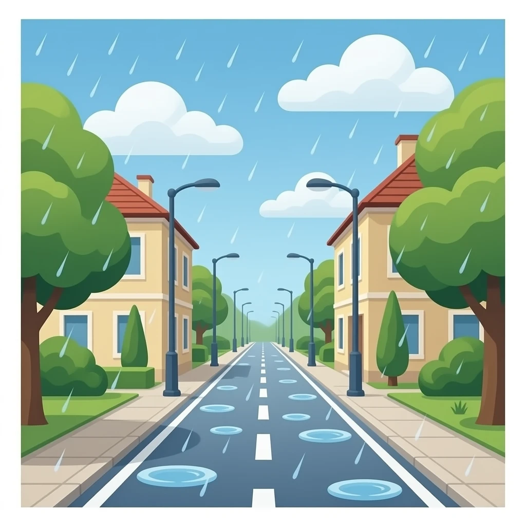 Lluvia emoji