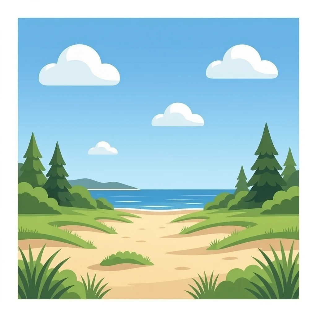 Sandy hook emoji