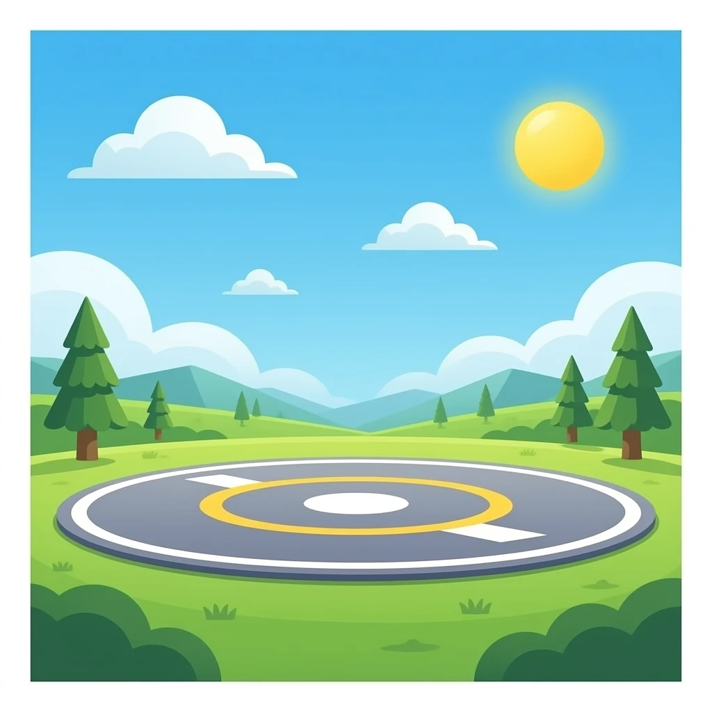 landing pad emoji
