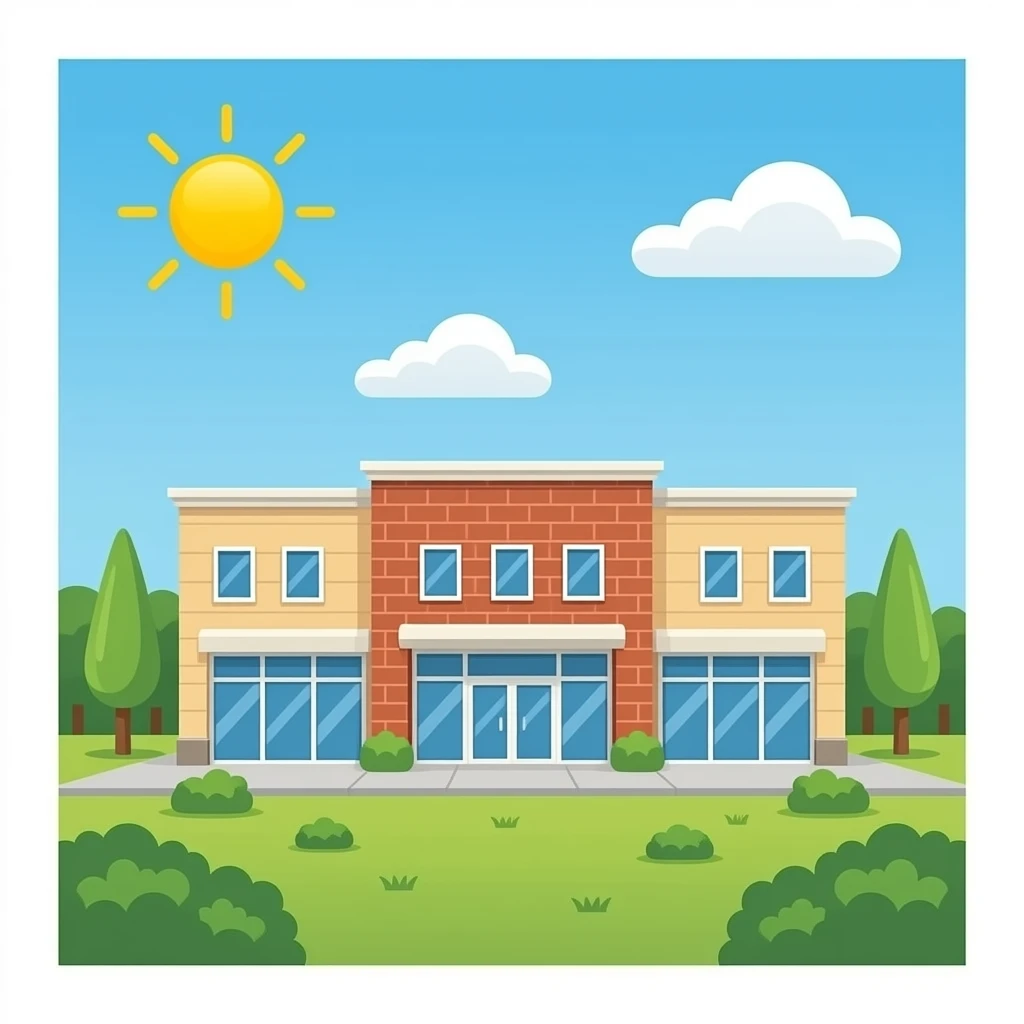 normal building mall emoji