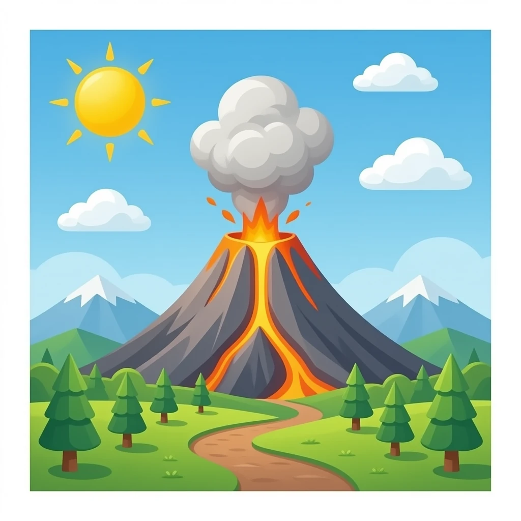 🌋 emoji