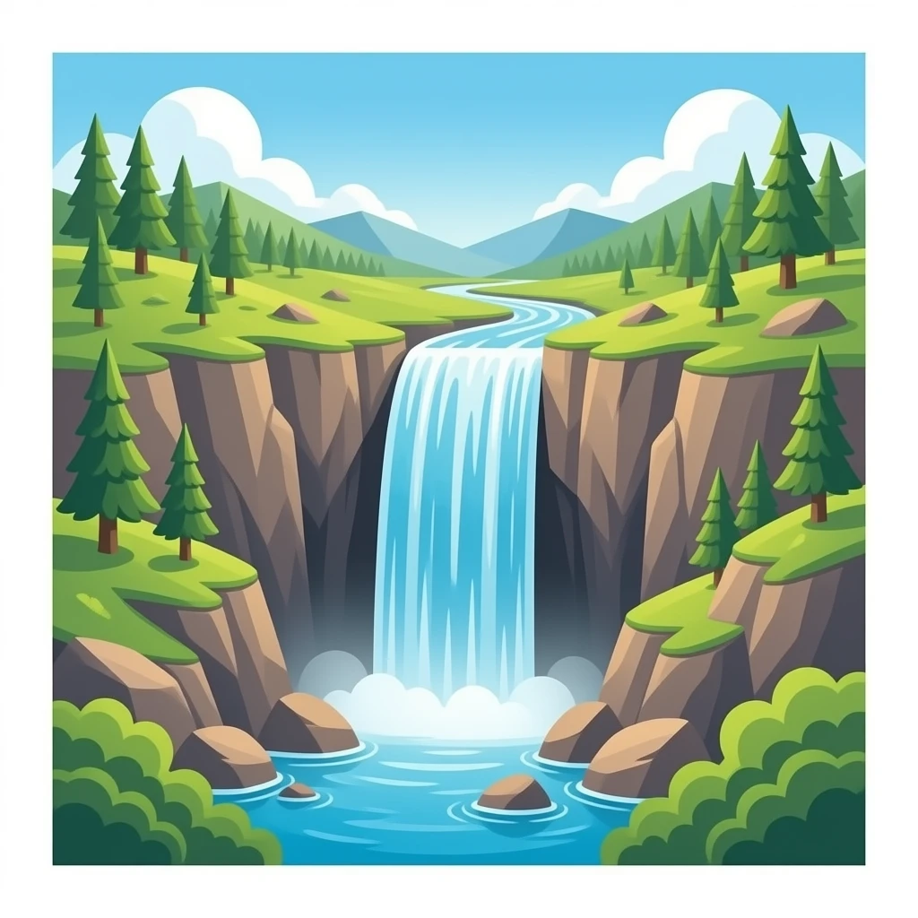 Falls emoji