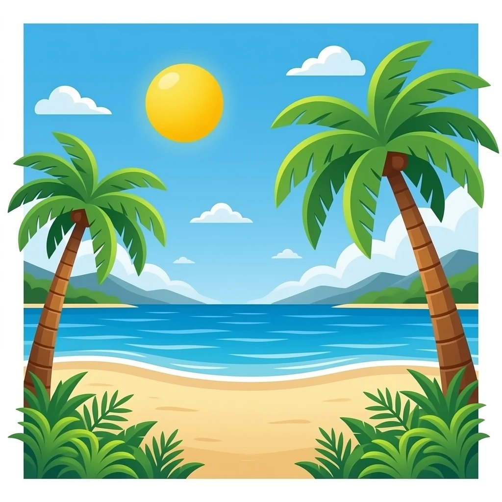 beach emoji