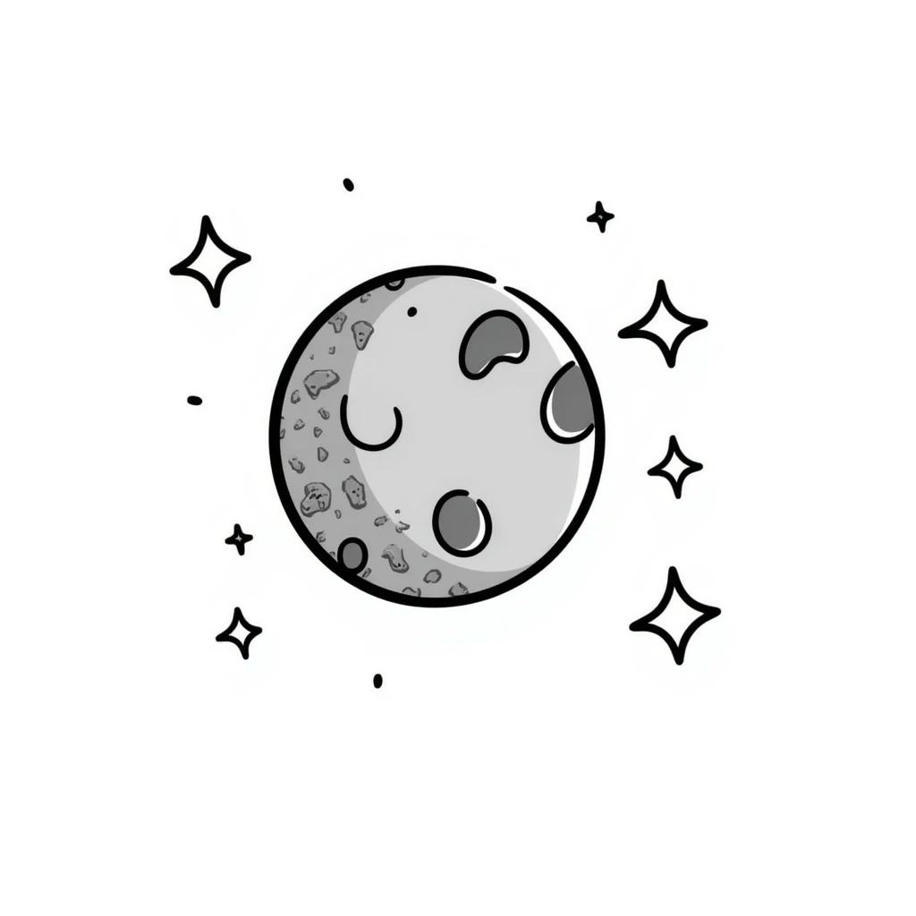 Moon emoji