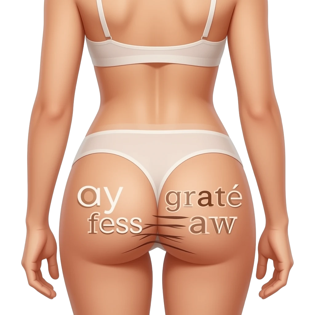 Fait quelq'un qui se gratte les fesses et c'est écrit ''ay graté fess aw'' emoji