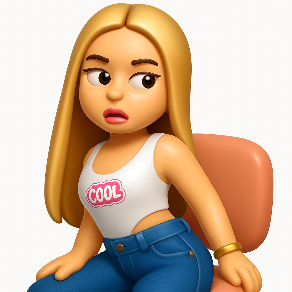 Convert the uploaded image into a 3D Apple-style emoji — preserve the key shapes, colors, and overall composition of the original image. Simplify the forms into clean, rounded cartoon-style elements while keeping the subject recognizable. Apply glossy textures, soft lighting, smooth shading, and render everything in Apple emoji style on a clean white background emoji