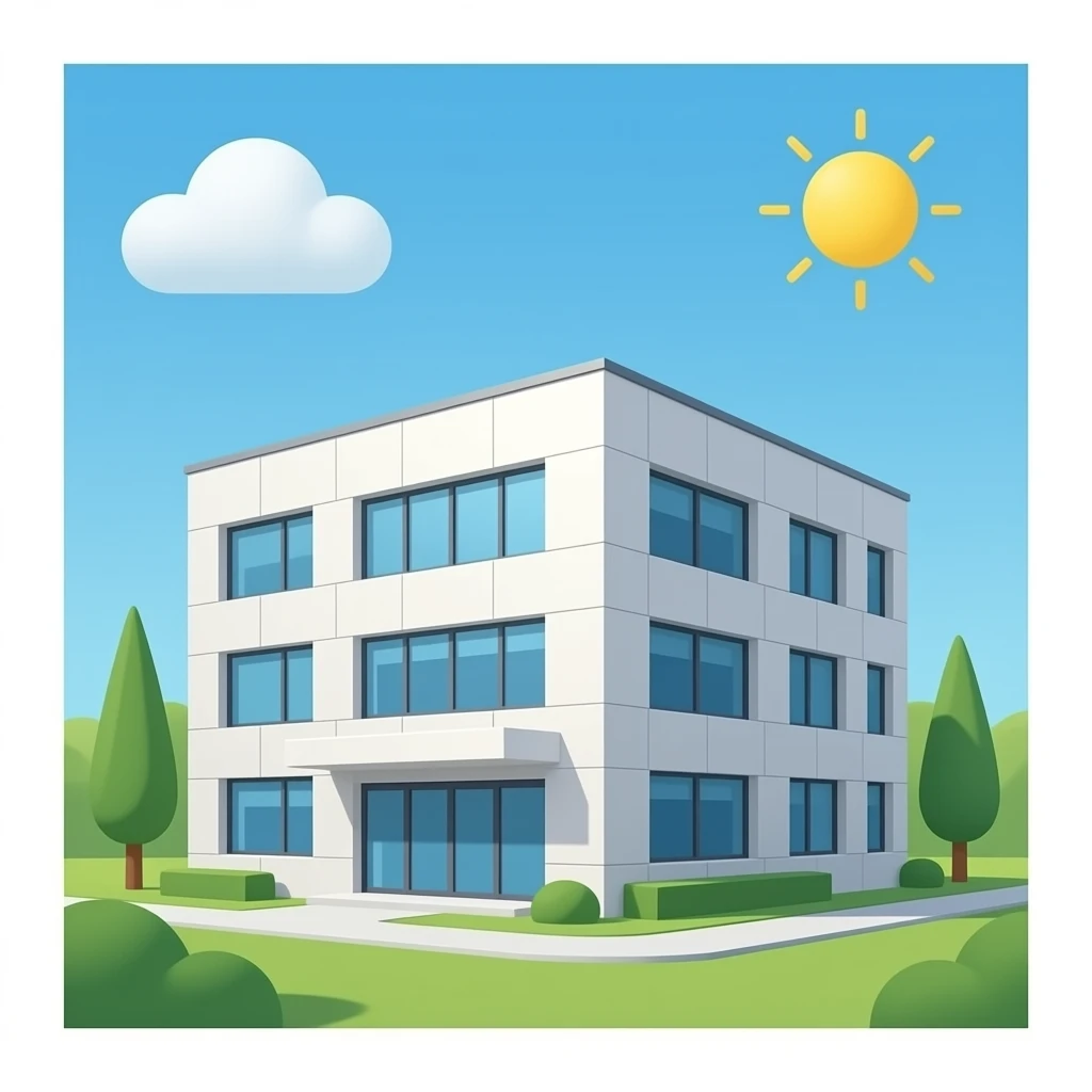 modern building emoji