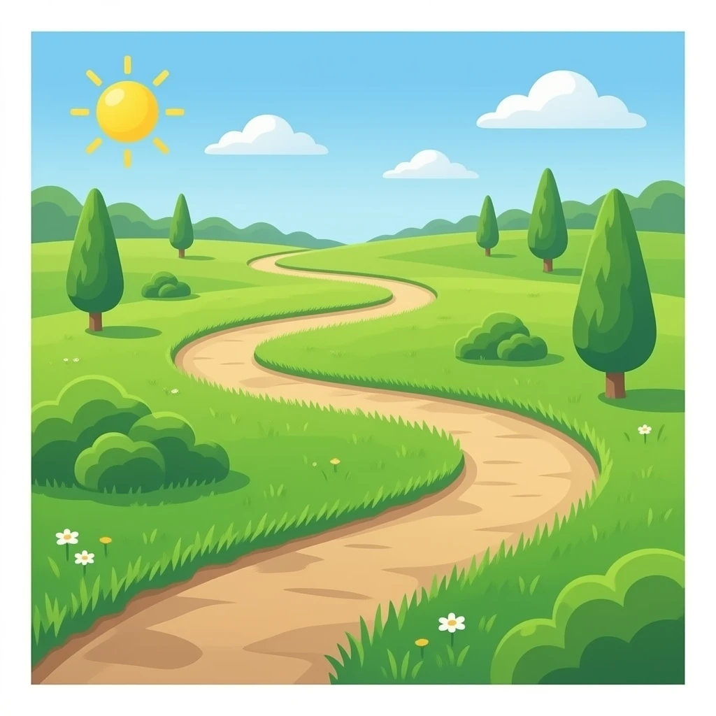 Plusieurs chemins dans différentes directions emoji