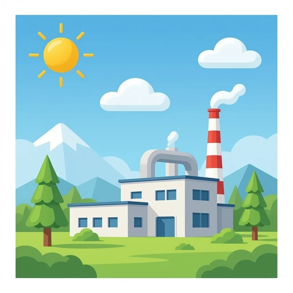 una fàbrica emoji