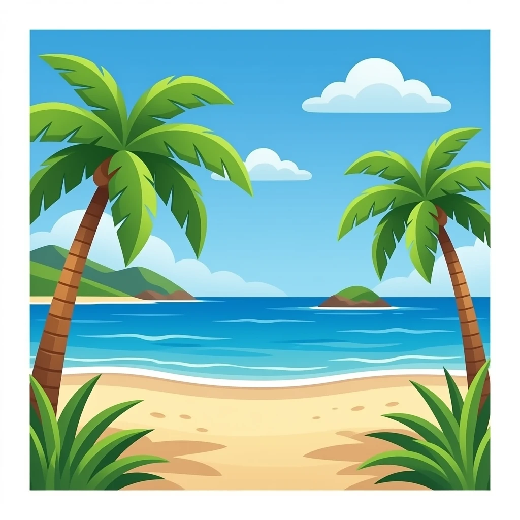 beach emoji