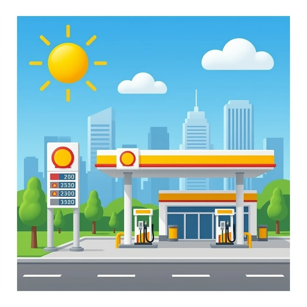 petrol station emoji