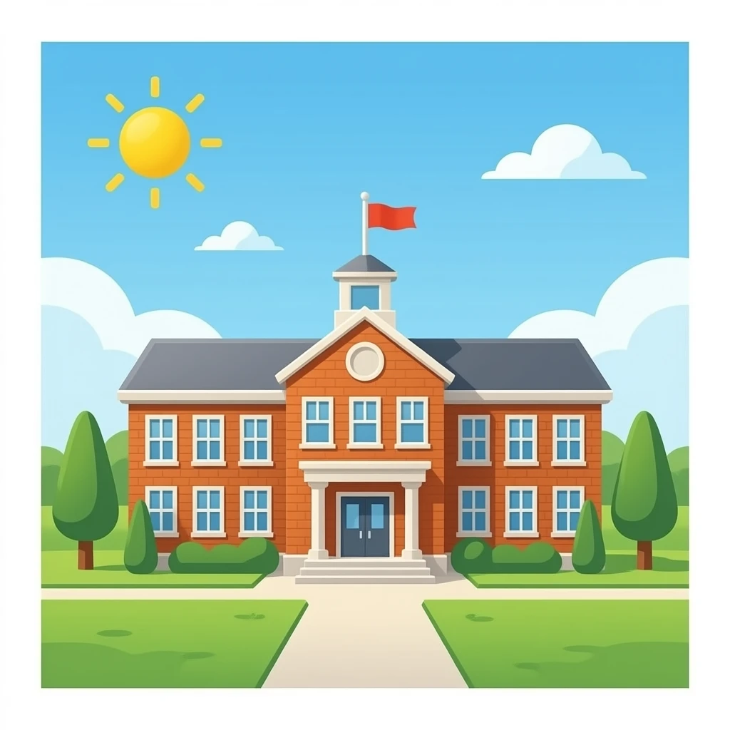 School theme emoji