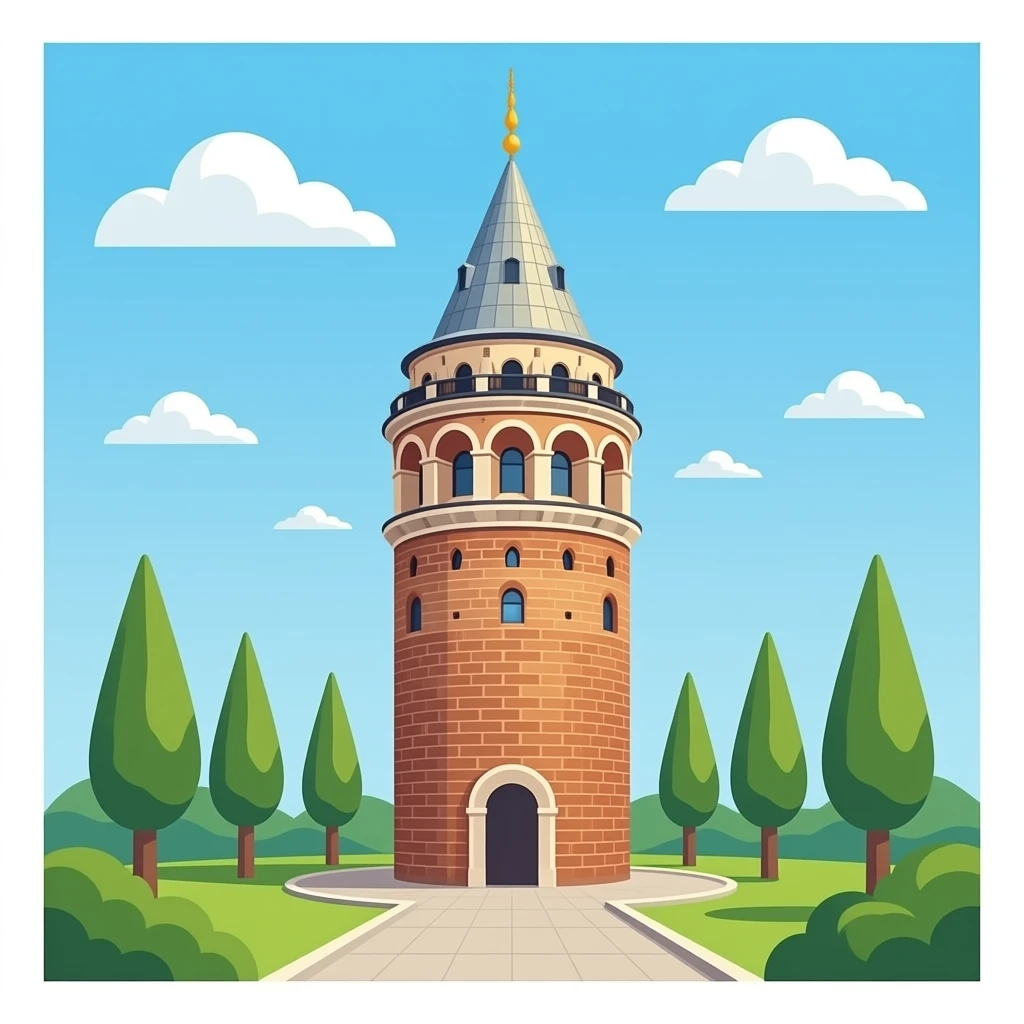 galata kulesi emoji