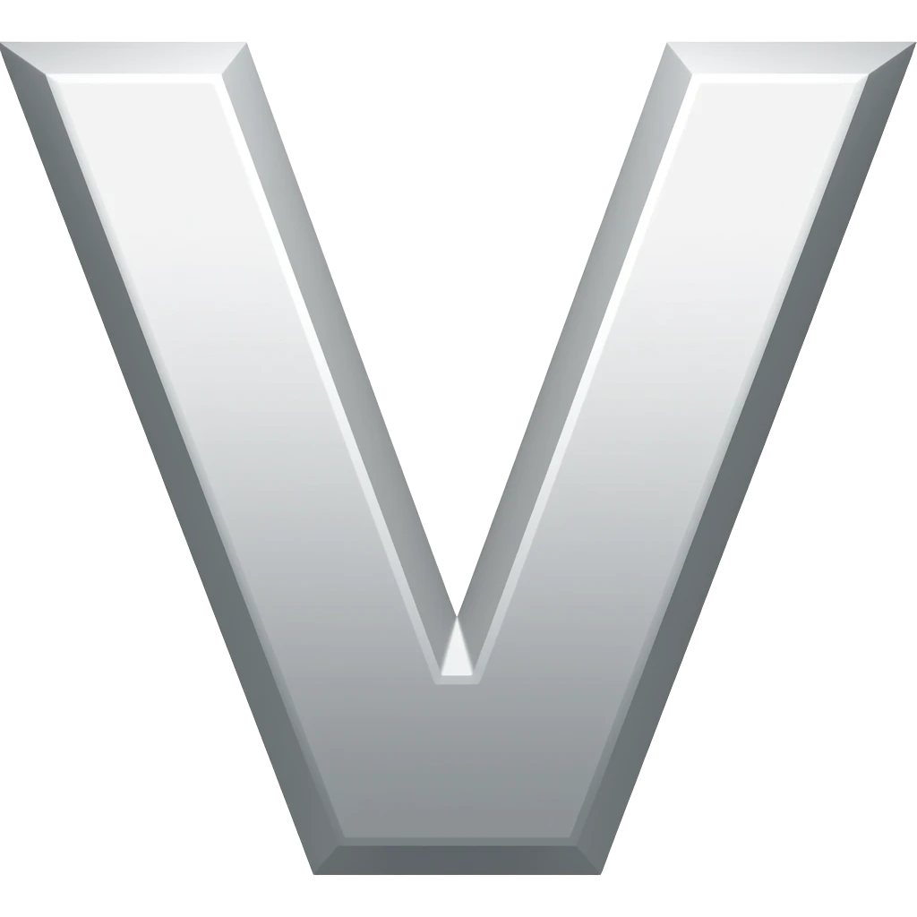 V emoji