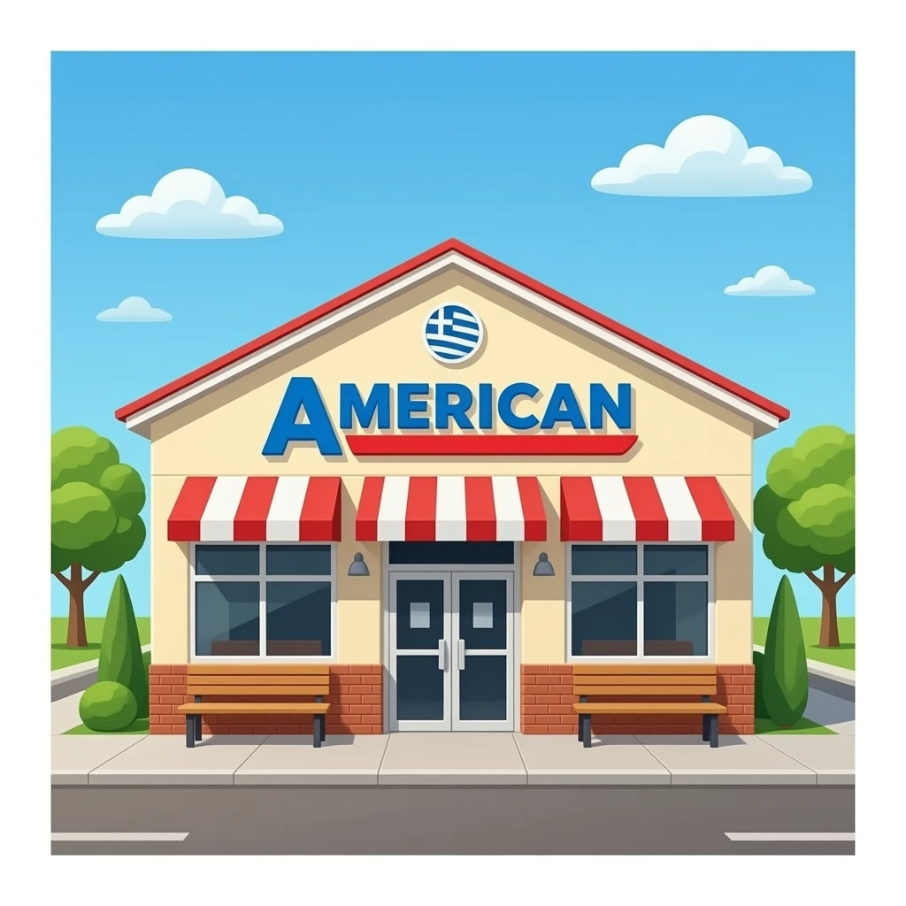 Greek-American restaurant chain emoji