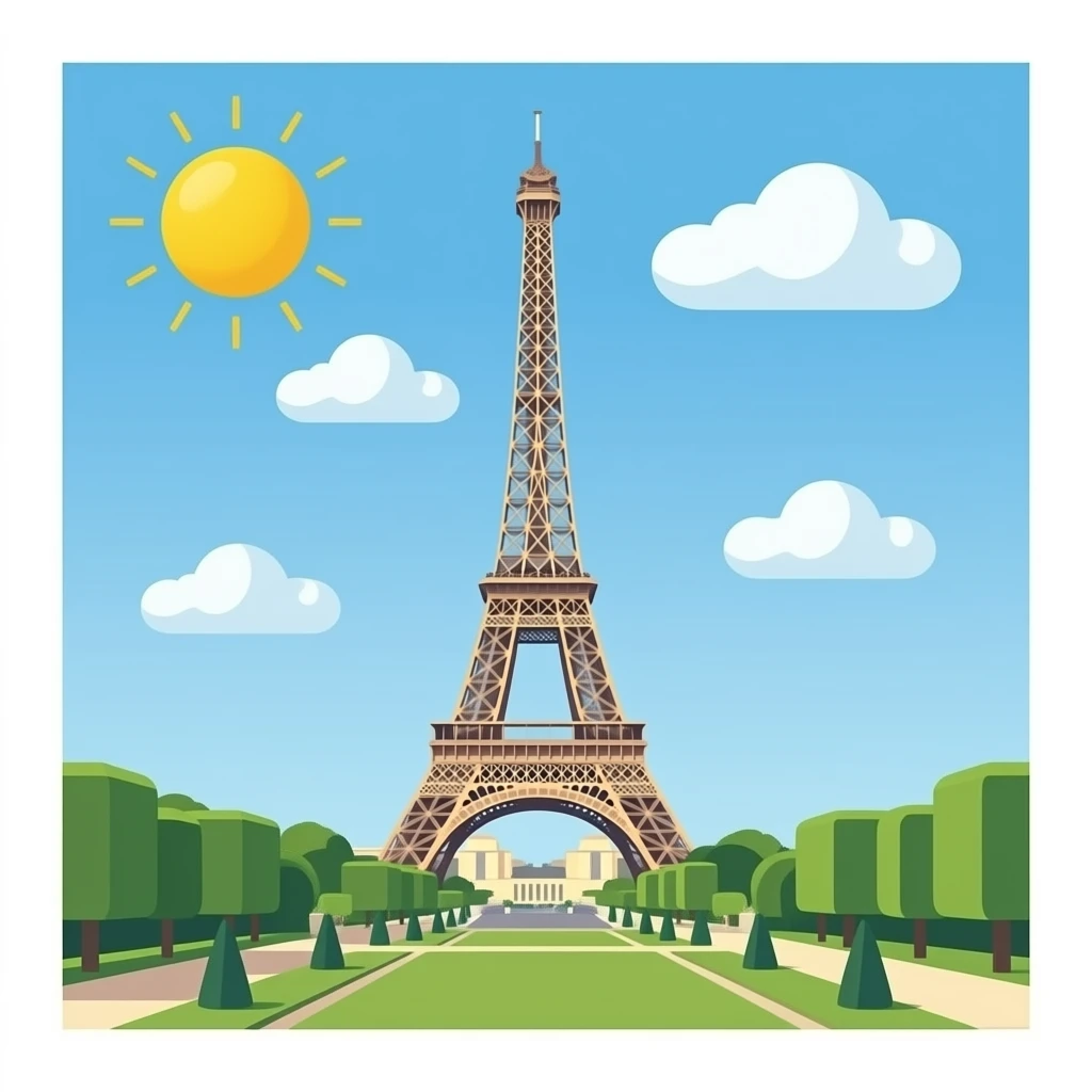 eiffel tower emoji